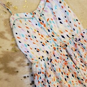 EUC Francesca's Small White Confetti Mini Dress